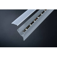 LED Strip Profil Corner 2m Grau 7