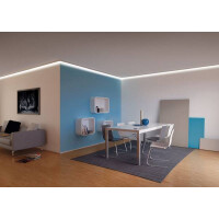LED Strip Profil Corner Verbinder Outside Edge 2er Pack Grau