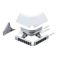 LED Strip Profil Corner Verbinder Inside Edge 2er Pack Grau 