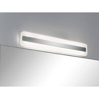 LED Spiegelleuchte Lukida IP44 3000K 650lm 230V 9W Chrom Wei