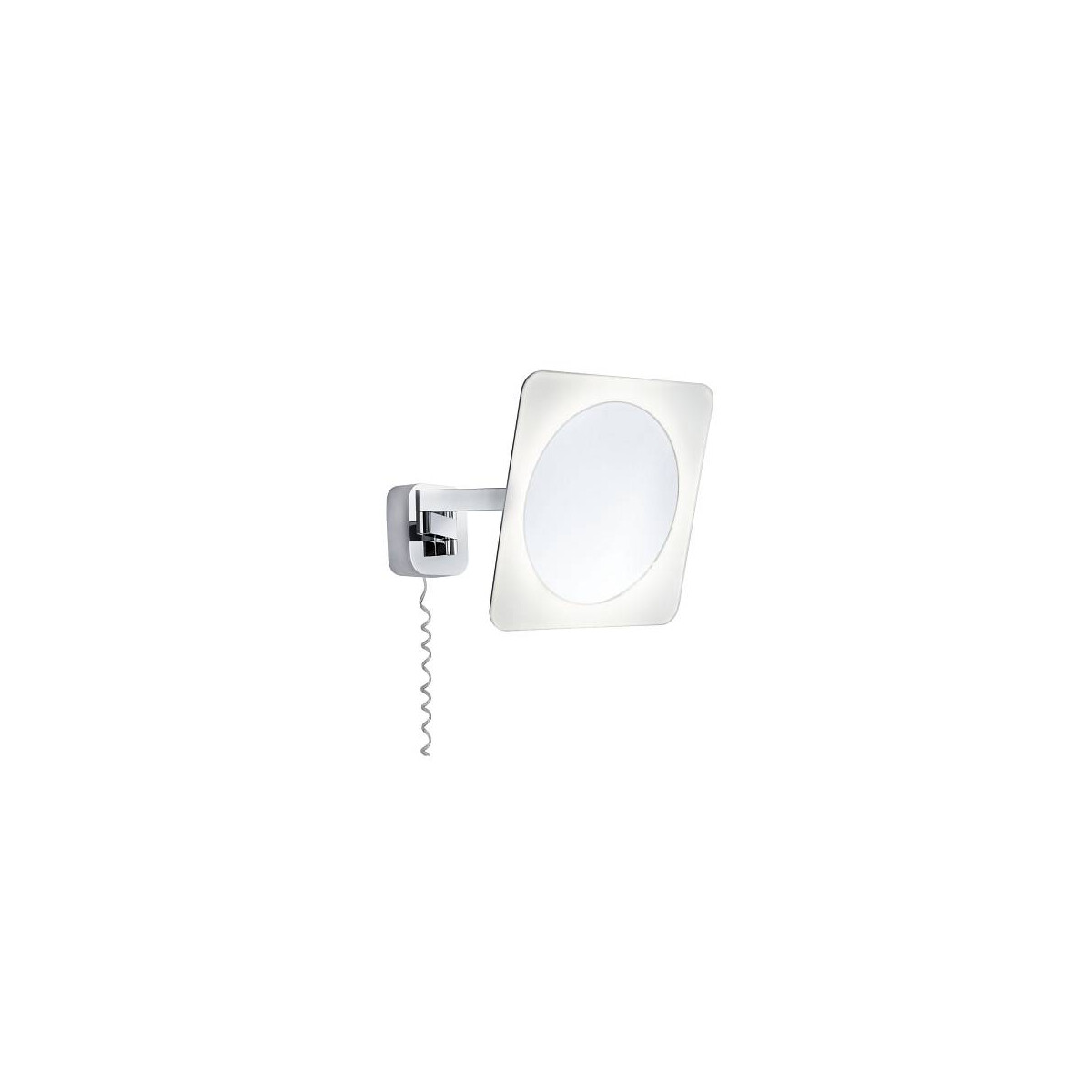 LED Kosmetikspiegel Bela Mit Leuchtmittel IP44 3000K 260lm 230V 5,7W Chrom Weiß Spiegel
