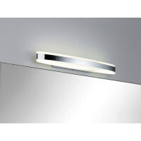 LED Spiegelleuchte Kuma IP44 3000K 660lm 230V 9W Chrom Wei&s