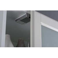 LED Schrankleuchte Batterie SnapLED 53x95mm 25lm 2700K Silbe