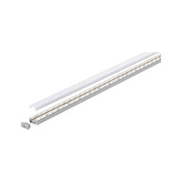 LED Strip Profil Base Weißer Diffusor 1m Alu eloxiert 