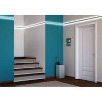 LED Strip Profil Duo 1m Alu eloxiert 4