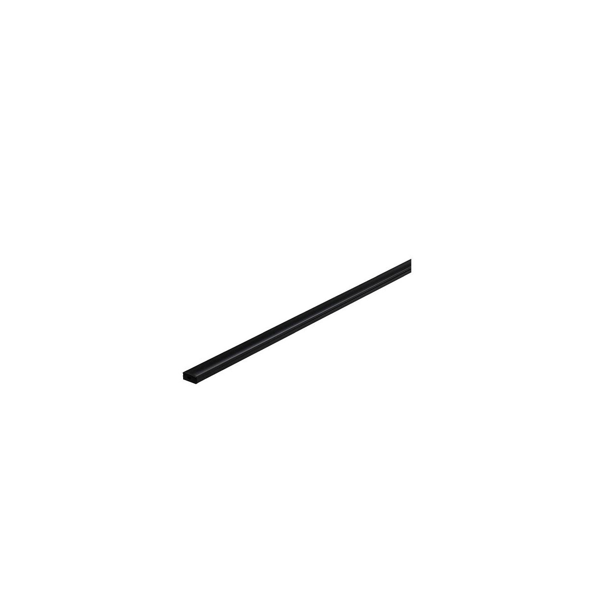 70521 Base Profil 2m mit schwarzem Diffusor eloxiert - Paulmann