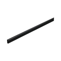 LED Strip Profil Base Schwarzer Diffusor 2m Schwarz 4