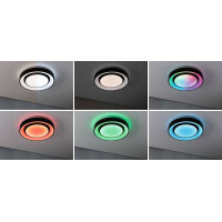 LED Deckenleuchte Rainbow mit Regenbogeneffekt RGBW+ 750lm 2