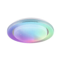 LED Deckenleuchte Rainbow mit Regenbogeneffekt RGBW+ 1600lm 