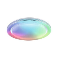 LED Deckenleuchte Rainbow mit Regenbogeneffekt RGBW+ 2800lm 