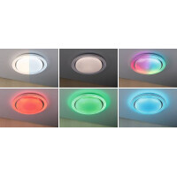 LED Deckenleuchte Rainbow mit Regenbogeneffekt RGBW+ 2800lm 