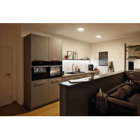 LED Panel Lunar rund 225mm 3000K Weiß matt 4