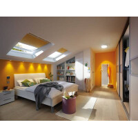 LED Panel Lunar rund 300mm 3000K Weiß matt 3