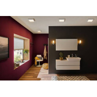 LED Panel Lunar eckig 300x300mm 3000K Weiß matt 3