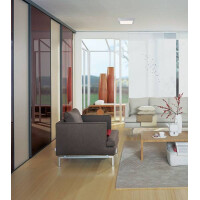 LED Panel Lunar eckig 300x300mm 3000K Chrom matt 5