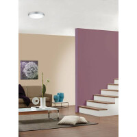 LED Panel Lunar rund 300mm 3000K Chrom matt 5