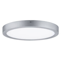 LED Panel Lunar rund 400mm 3000K Chrom matt 2