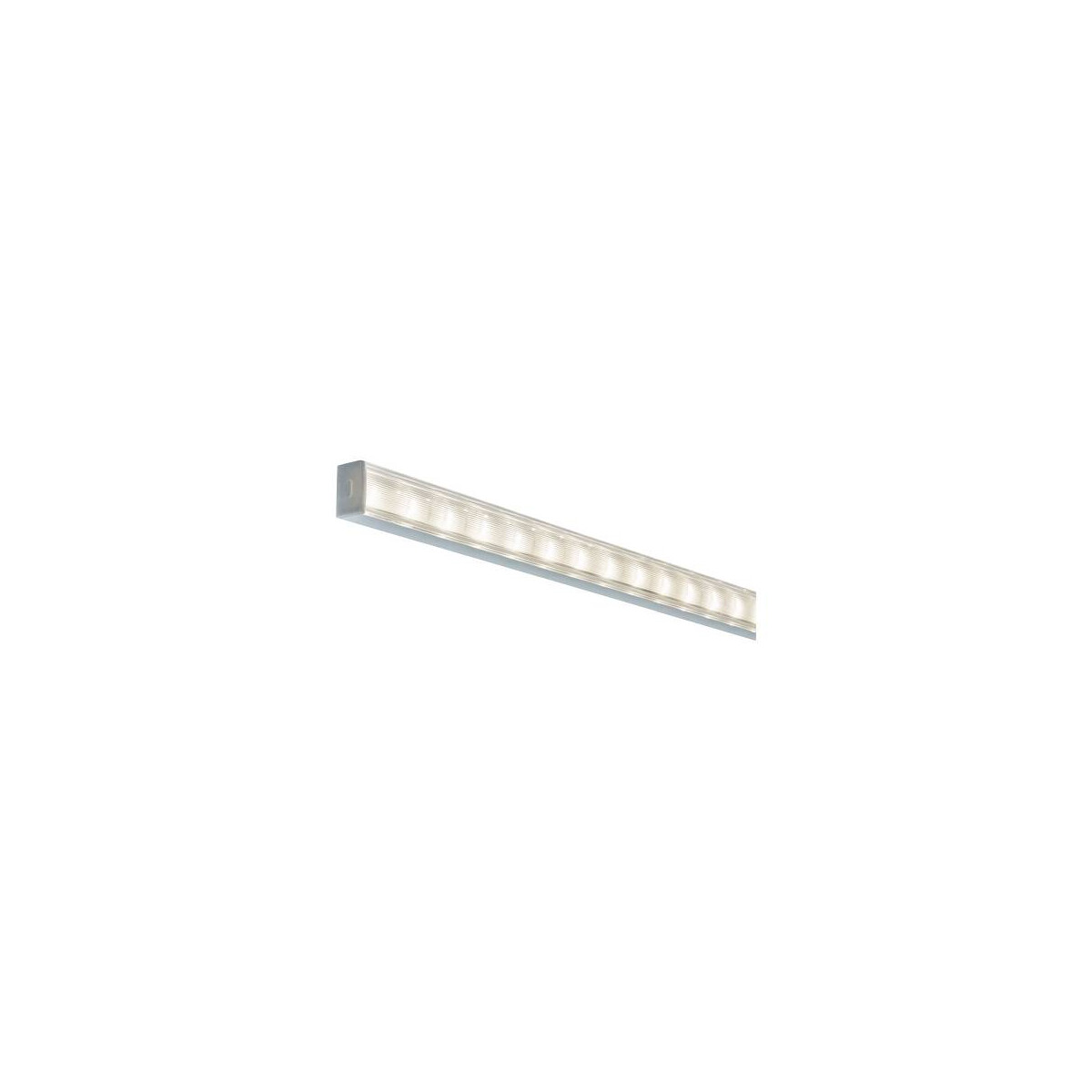 LED Strip Profil Square 1m Alu Satin