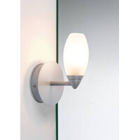 Wandleuchte Carina IP44 G9 230V max. 28W dimmbar Chrom matt 