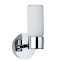 Wandleuchte Eleon IP44 G9 230V max. 33W dimmbar Chrom Satin 