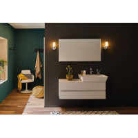 Wandleuchte Eleon IP44 G9 230V max. 33W dimmbar Chrom Satin 