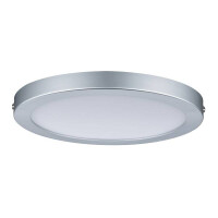 LED Panel Atria rund 220mm 2700K Chrom matt dimmbar 2