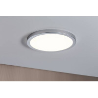 LED Panel Atria rund 300mm 2700K Chrom matt dimmbar 3