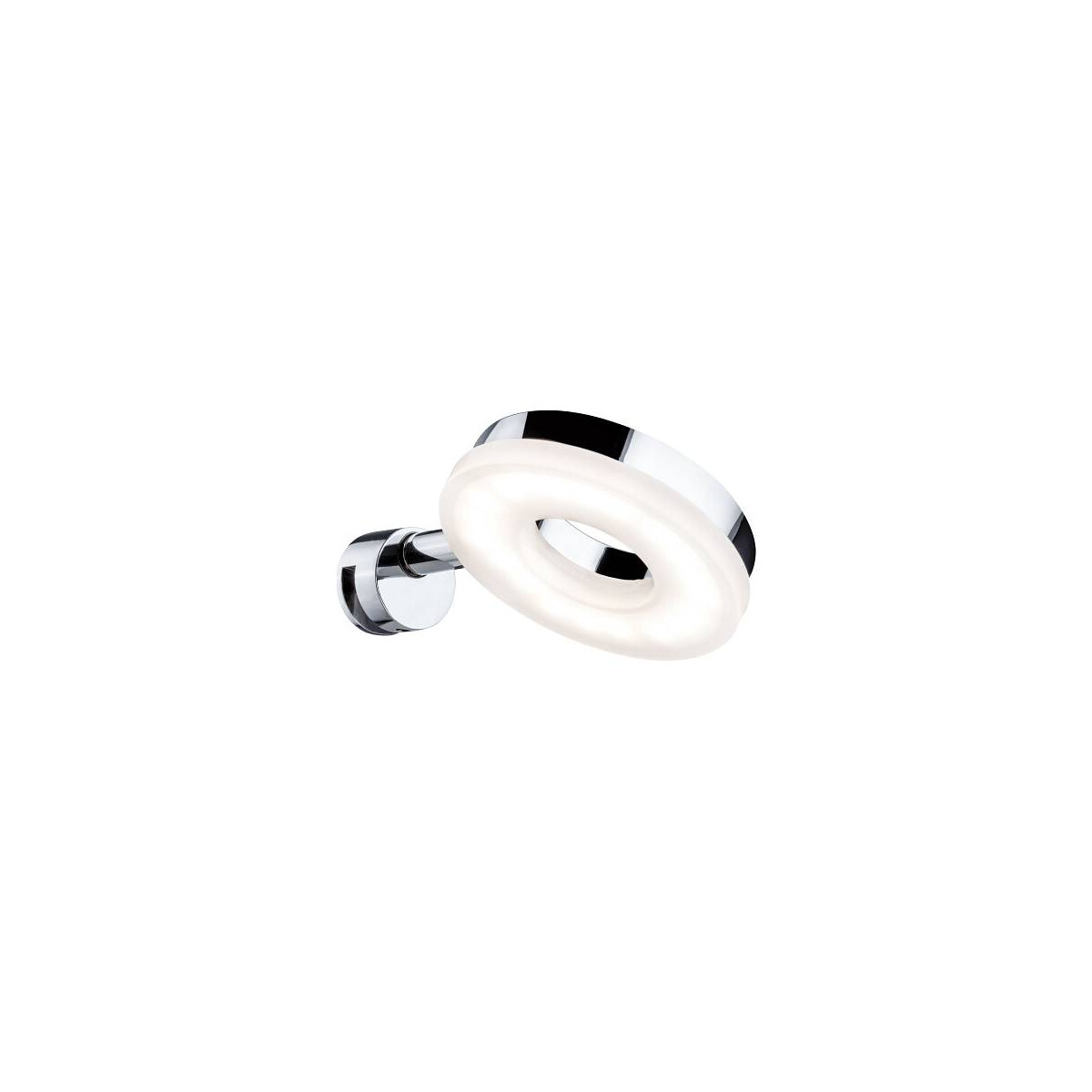 LED Spiegelleuchte Becrux 3000K 336lm 230V 4W Chrom