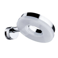 LED Spiegelleuchte Becrux 3000K 336lm 230V 4W Chrom 2