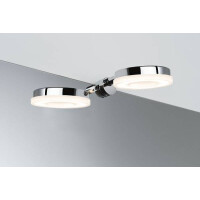 LED Spiegelleuchte Becrux 3000K 336lm 230V 4W Chrom 3