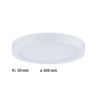 LED Panel Abia rund 300mm 2700K Weiß matt 7