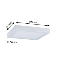 LED Panel Abia eckig 300x300mm 2700K Weiß matt 6