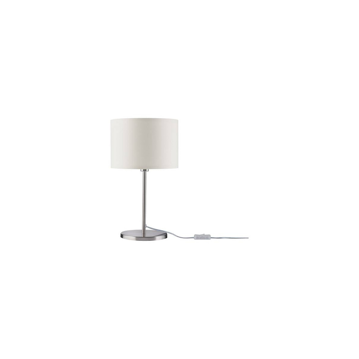 Tischleuchte Tessa E14 max. 40W Creme Eisen gebürstet