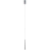 LED Pendelleuchte Gutta 2700K 520lm 7W Alu gebürstet 2