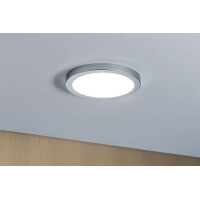 LED Panel Atria rund 220mm 4000K Chrom matt 3