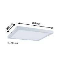 LED Panel Atria eckig 300x300mm 4000K Weiß matt 5