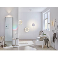 LED Wandleuchte Agena IP44 2700K 1200lm 230V 20W dimmbar Chr