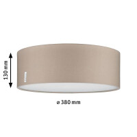 Deckenleuchte Mari E27 230V max. 2x20W dimmbar Beige 5