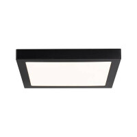 LED Panel Abia eckig 300x300mm 2700K Schwarz matt 2