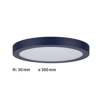 LED Panel Abia rund 300mm 2700K Nachtblau 4