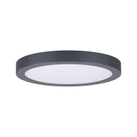 LED Panel Abia rund 300mm 2700K Dunkelgrau 2