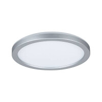 LED Panel Atria Shine Backlight rund 190mm 3000K Chrom matt 