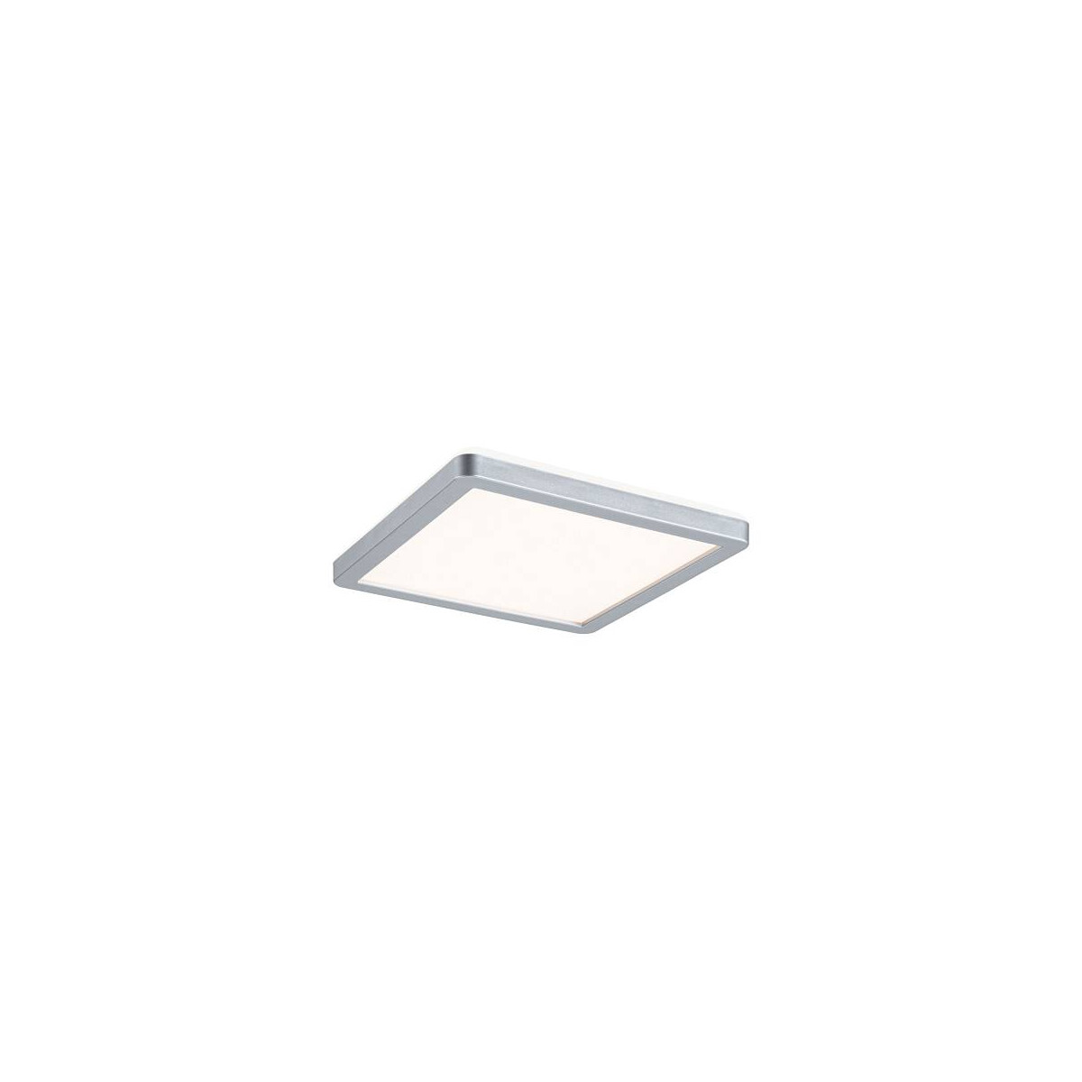LED Panel Atria Shine Backlight eckig 190x190mm 3000K Chrom matt