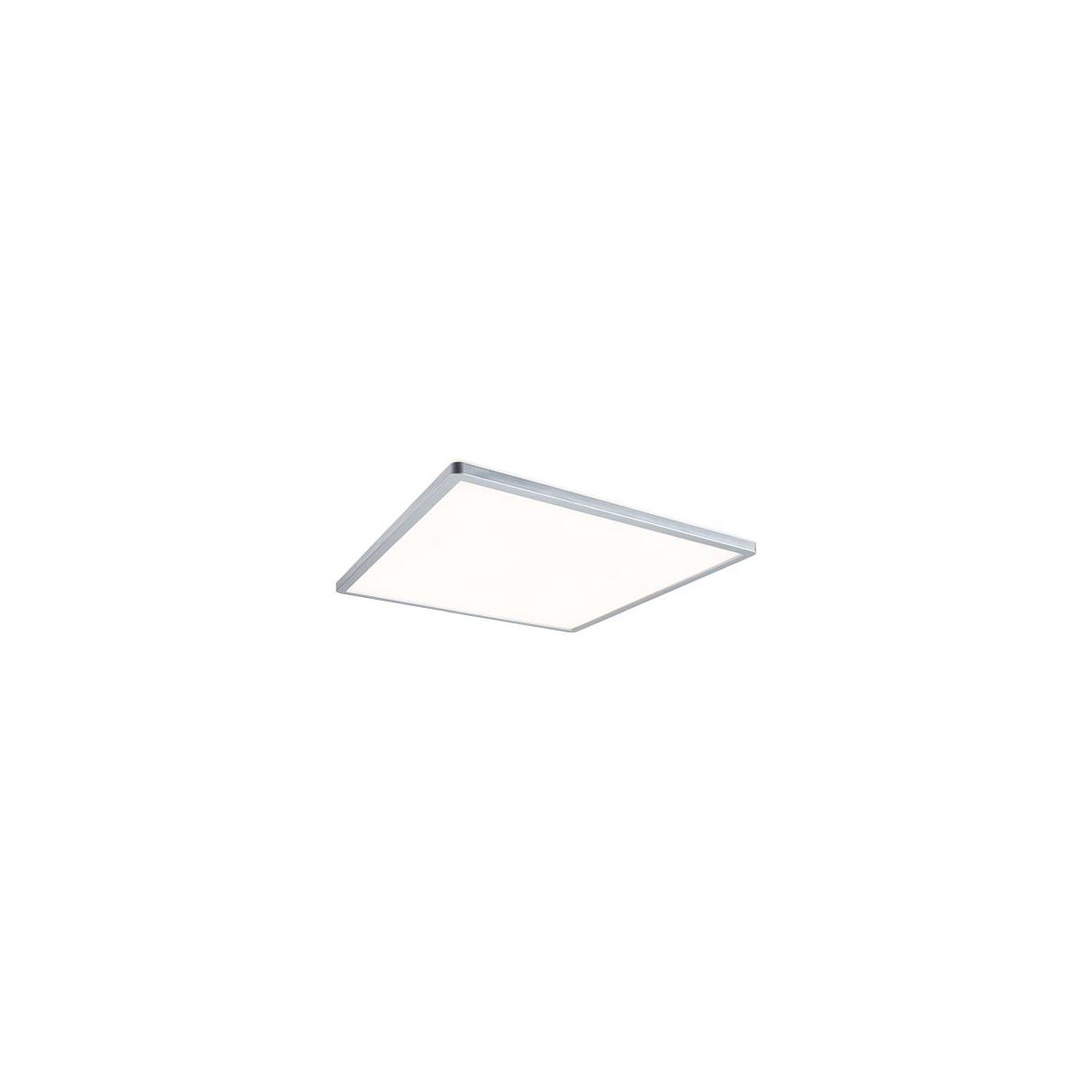 LED Panel 3-Step-Dim Atria Shine Backlight eckig 420x420mm 3000K Chrom matt dimmbar