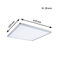 LED Panel 3-Step-Dim Atria Shine Backlight eckig 420x420mm 3