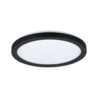 LED Panel Atria Shine Backlight rund 190mm 3000K Schwarz 2