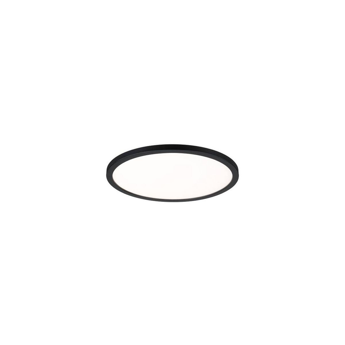 LED Panel Atria Shine Backlight rund 293mm 3000K Schwarz