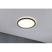 LED Panel Atria Shine Backlight rund 293mm 3000K Schwarz 4