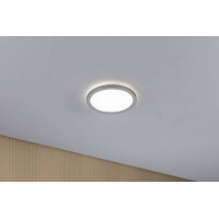 LED Panel Atria Shine Backlight rund 190mm 4000K Chrom matt 