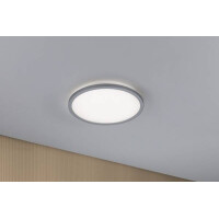 LED Panel Atria Shine Backlight rund 293mm 4000K Chrom matt 
